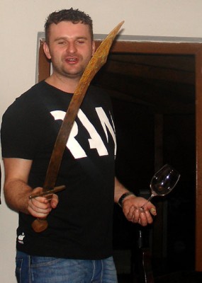 Vinaři z Čejkovic na návštěvě ve vinařství Bíza